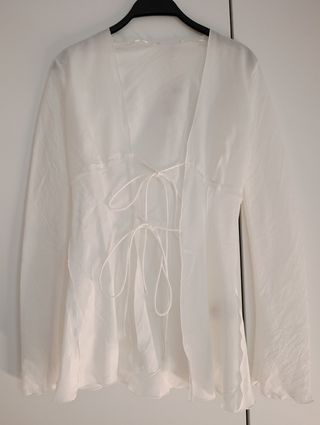 Blusa blanca nueva super chula