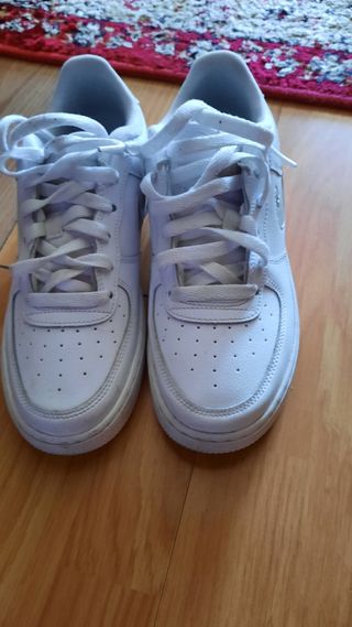 Nike Air Force 1 blancas - niños