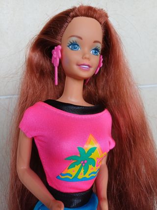 Barbie Glitter Hair California anni '70 vintage