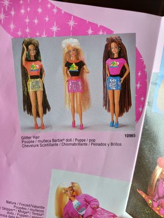 Barbie Glitter Hair California anni '70 vintage