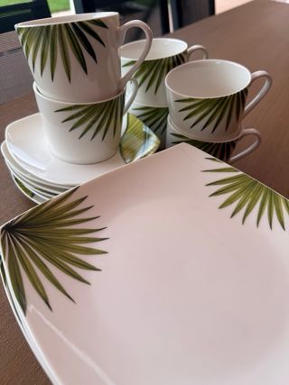 servicio de café para 6 personas