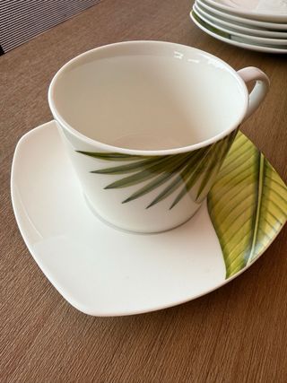 servicio de café para 6 personas