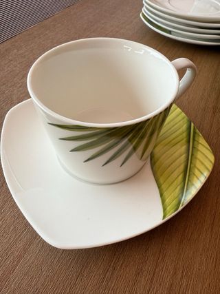 servicio de café para 6 personas