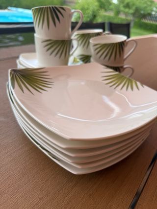 servicio de café para 6 personas