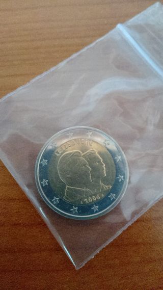 2€ commemorativo Lussemburgo 2006 Guillaume UNC
