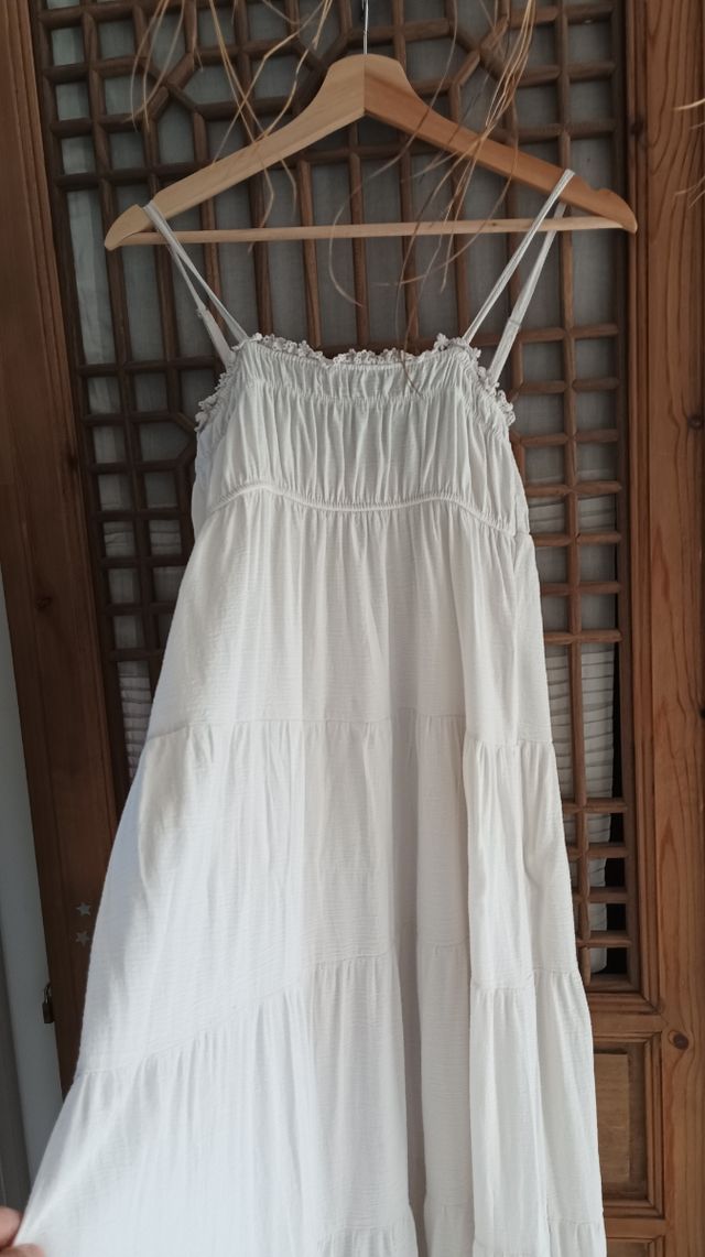 Vestido blanco tirantes - veraniego
