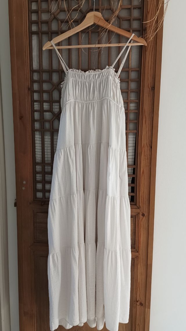 Vestido blanco tirantes - veraniego