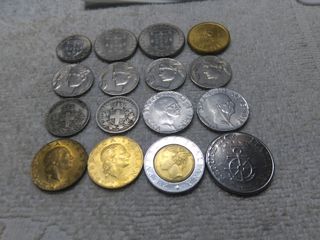 MONEDAS VARIADAS DE ITALIA Y PORTUGAL A 0.50€/UNID