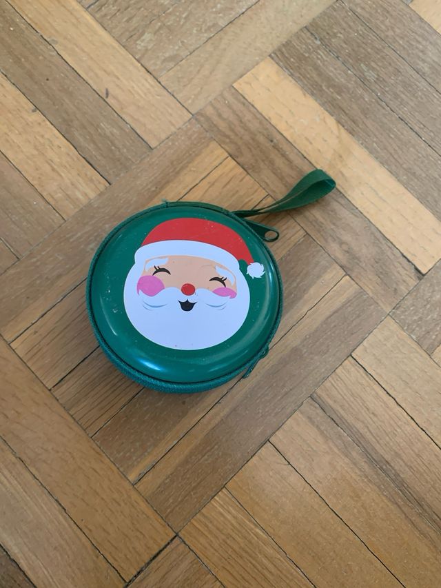 Monedero Navidad Papa Noel