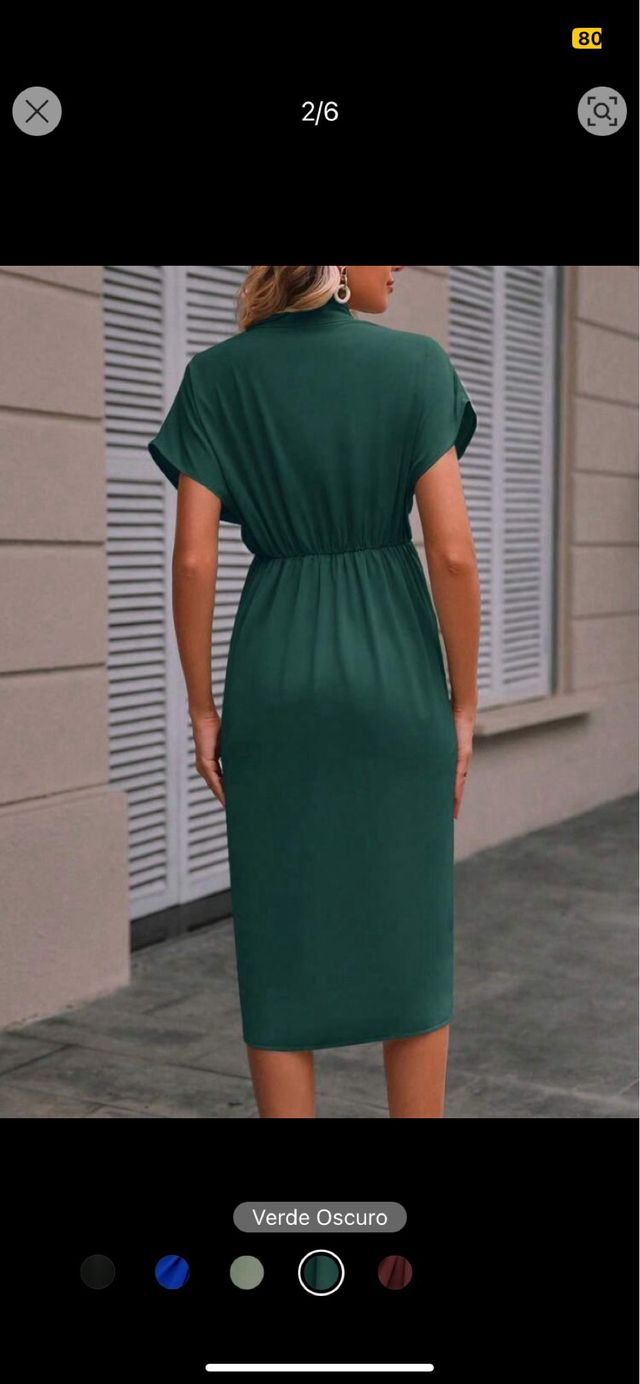 Abito verde scuro