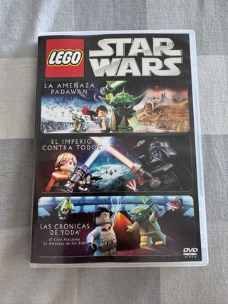 DVD Lego Star Wars: 3 Películas