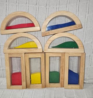 8 Bloques Sensoriales Montessori