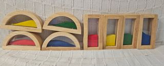 8 Bloques Sensoriales Montessori