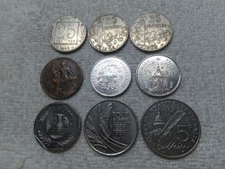 MONEDAS ANTIGUAS VARIADAS FRANCIA A 0.99€ VER FOTO
