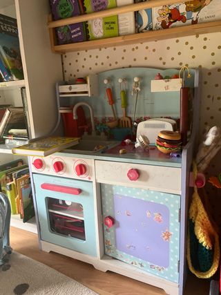 Cocinita juguete madera infantil