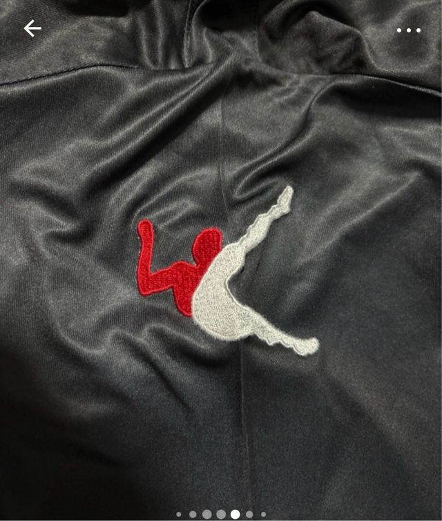 Camiseta Legea L - Negra/Azul