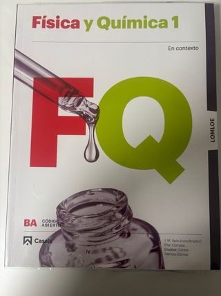 Física y Química 1 BA LOMLOE