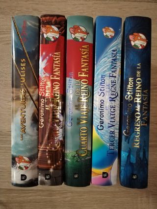Lote de libros Geronimo Stilton