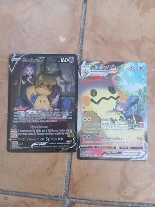 Mimikyu V & VMAX Pokémon Cards