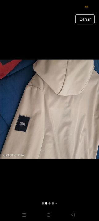Sudadera beige Jack & Jones
