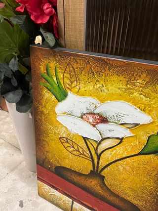 Cuadro Moderno - Flor Abstracta