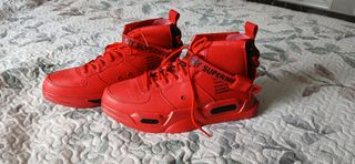Zapatillas rojas anime urban