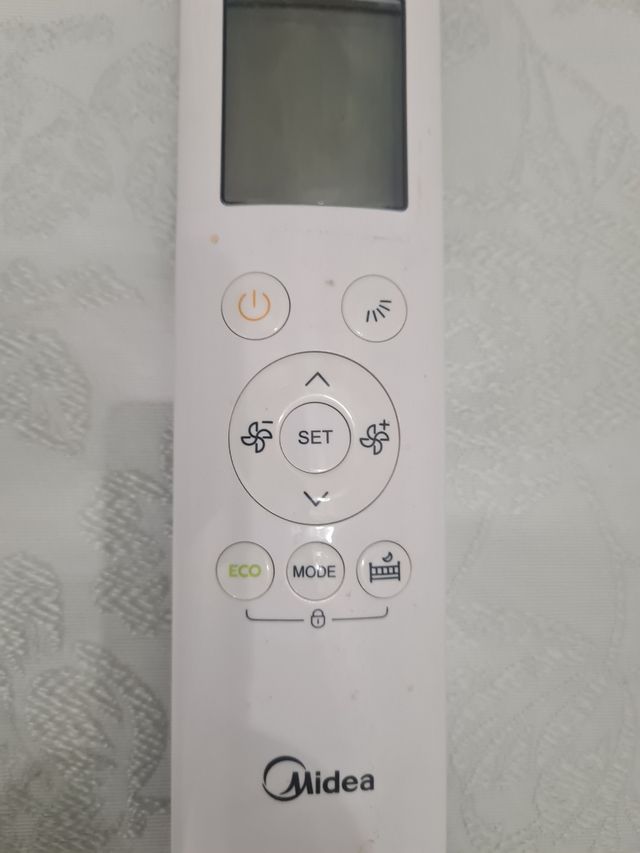 Mando Aire Acondicionado Midea Blanco