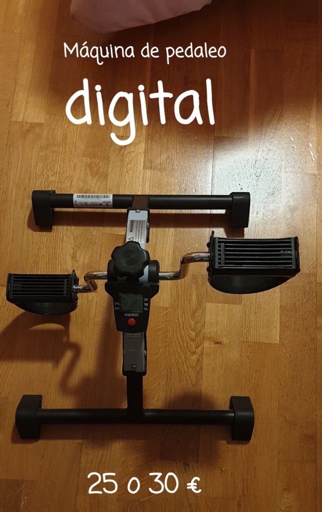 Máquina pedaleo digital