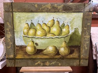 Cuadro peras - Lienzo frutero