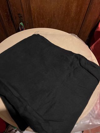 Sábana XXL  lino negra Zara Home