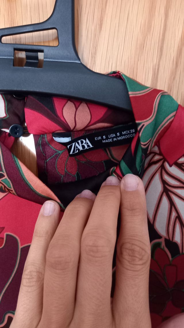 Vestido Zara estampado floral