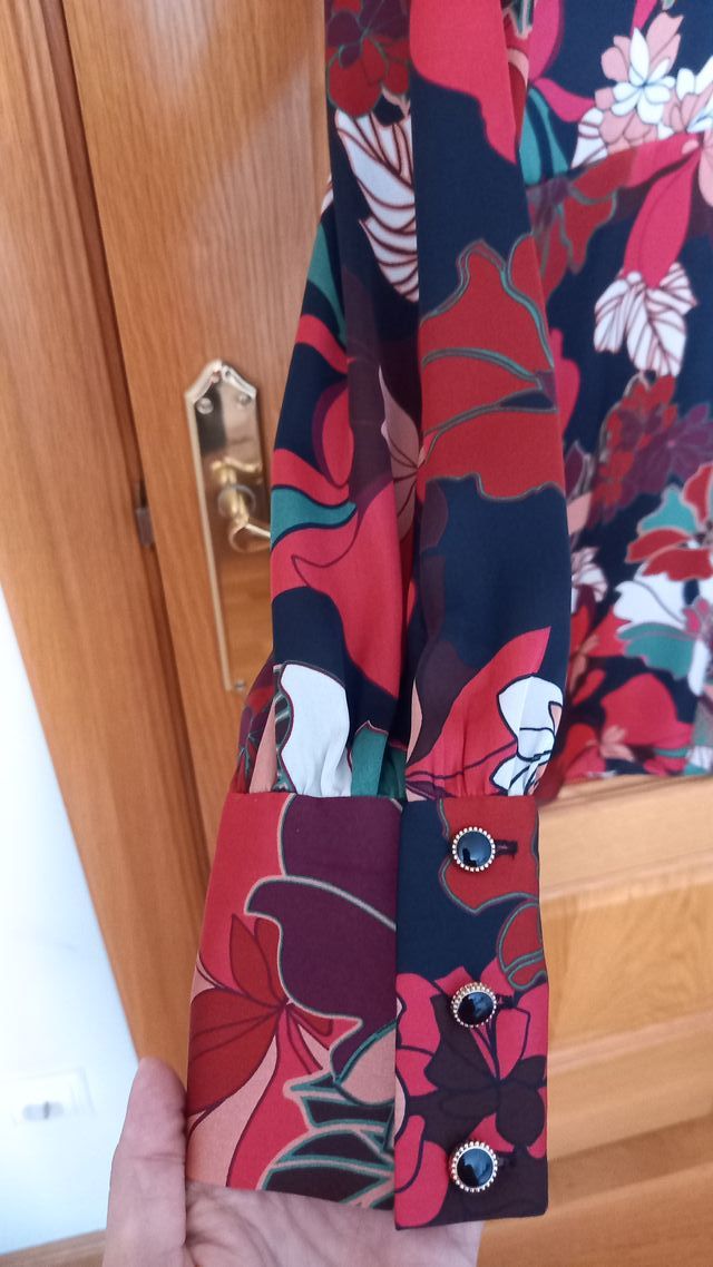 Vestido Zara estampado floral