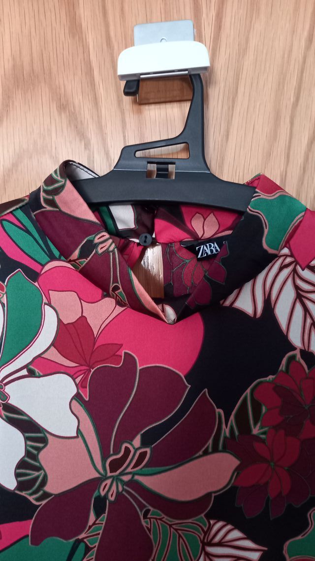 Vestido Zara estampado floral