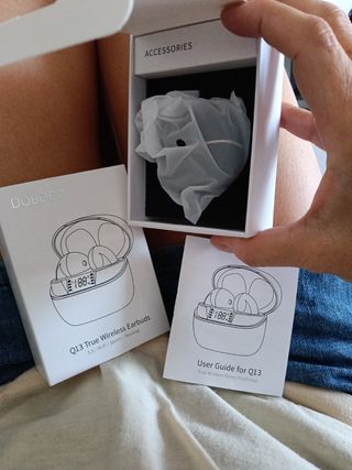 Auriculares DOBOPO Q13 inalámbrico negrosdorado22€