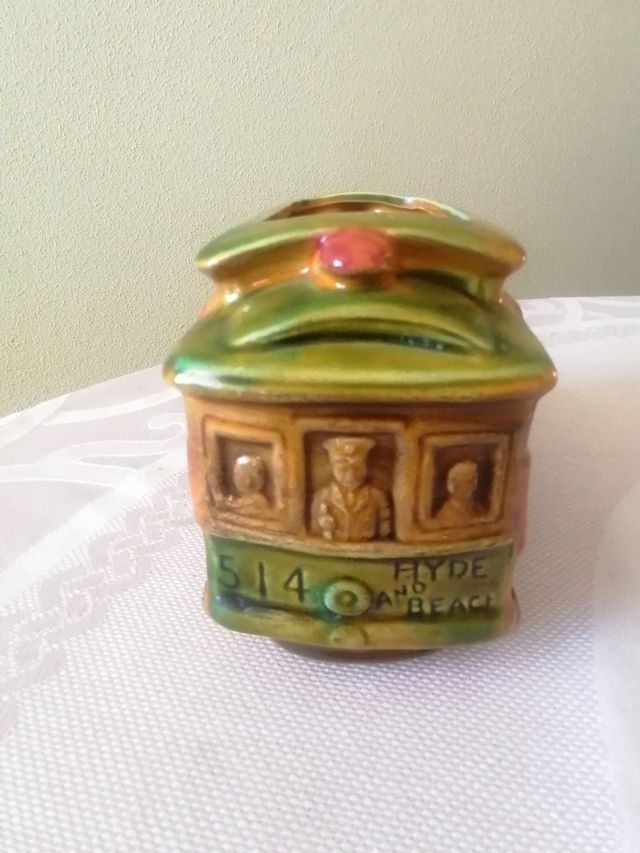 Tranvía San Francisco - cerámica japonesa