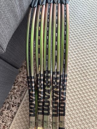 5 Raquetas Wilson Blade - Nuevos H-22 profesional