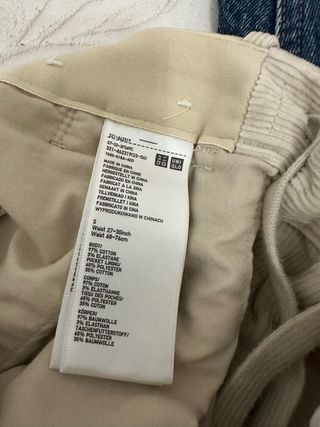 Pantalòn vaquero y de pana chico