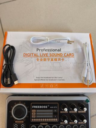 Mesa mezclas Freeboss AM-GT2