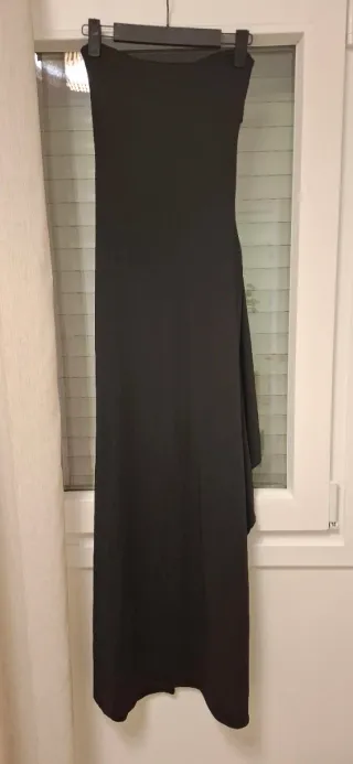 Vestido largo negro elegante