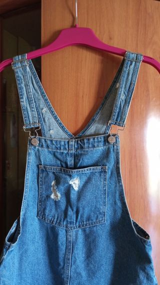 Falda peto vaquera Pull talla S 