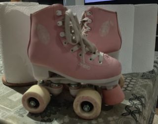 Patines Oxelo Qu, niña, rosa Talla 30