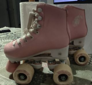Patines Oxelo Qu, niña, rosa Talla 30