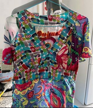 Camisa Desigual multicolor talla S