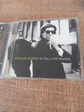 Dos CDs Joaquín Sabina: 19 Días y 500 Noches