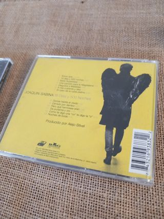 Dos CDs Joaquín Sabina: 19 Días y 500 Noches