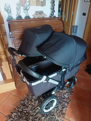 Bugaboo Donkey 2: Funda de capazo negra