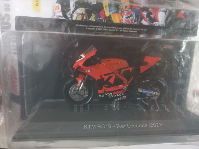 Miniatura Moto KTM RC16 - Lecuona (2021)