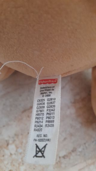 Peluche Perro Musical Infantil Fisher price