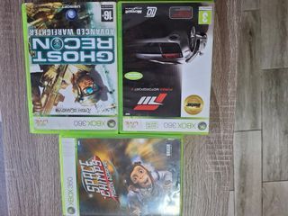Xbox 360 negra - consola + mando+juegos