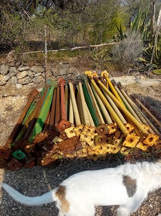 Puntales obra - 57 unidades y 30